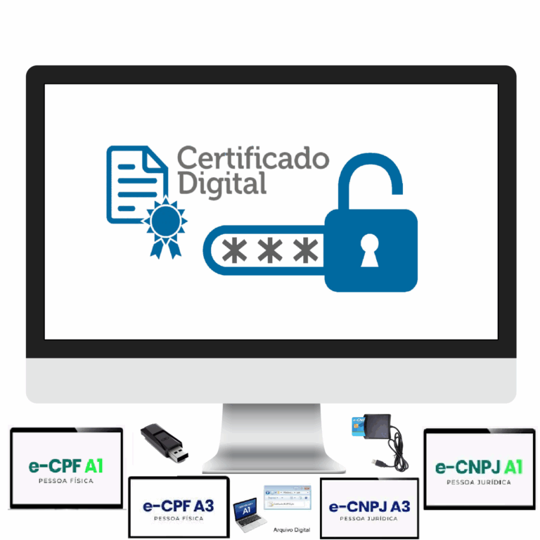 Certificado Digital ERPPro – segurança e validade para emissão de NF-e, NFC-e e documentos fiscais online.